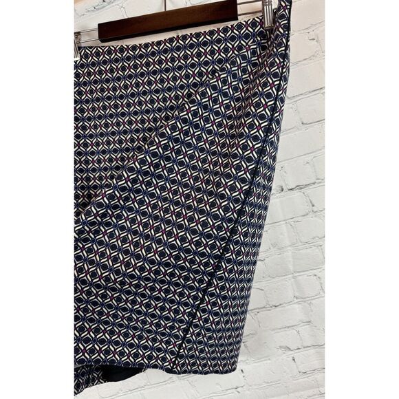 ADRIANNA PAPELL cotton stretch lined pencil straight skirt size 10 NWOT - Picture 3 of 10